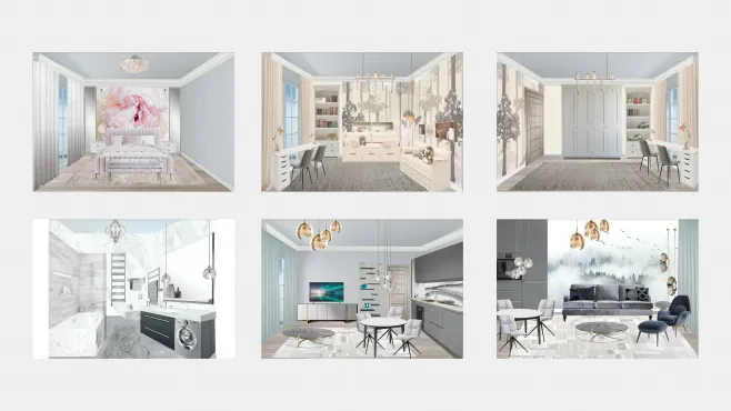 Дизайн интерьерной и ландшафтной среды – работы студентов - 16